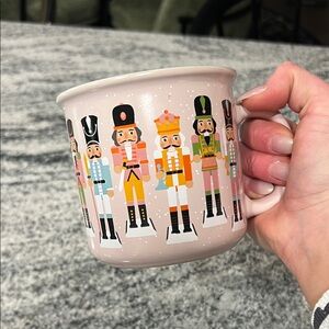 Festive Nutcracker Pink Mug